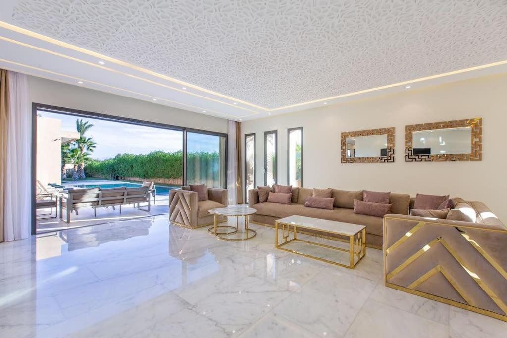 Villa Hawai, Ss Vis A Vis Avec Espace De Sport , Piscine Chauffee Marrakesh Exteriör bild