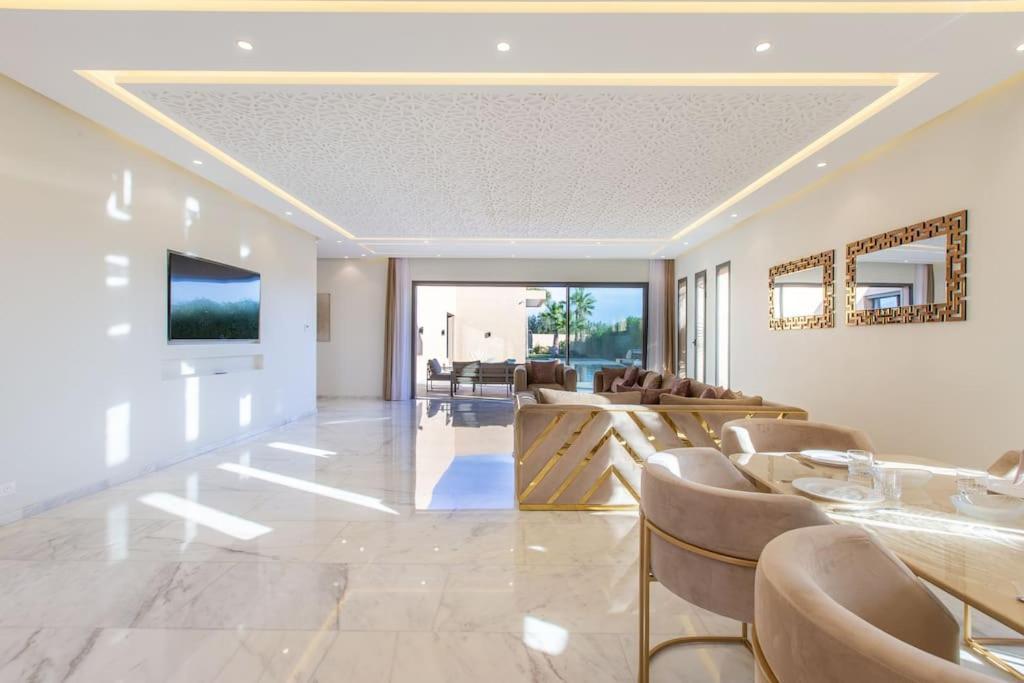 Villa Hawai, Ss Vis A Vis Avec Espace De Sport , Piscine Chauffee Marrakesh Exteriör bild