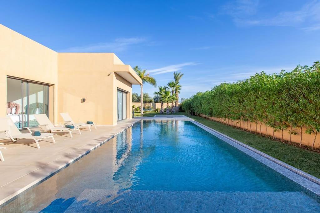 Villa Hawai, Ss Vis A Vis Avec Espace De Sport , Piscine Chauffee Marrakesh Exteriör bild