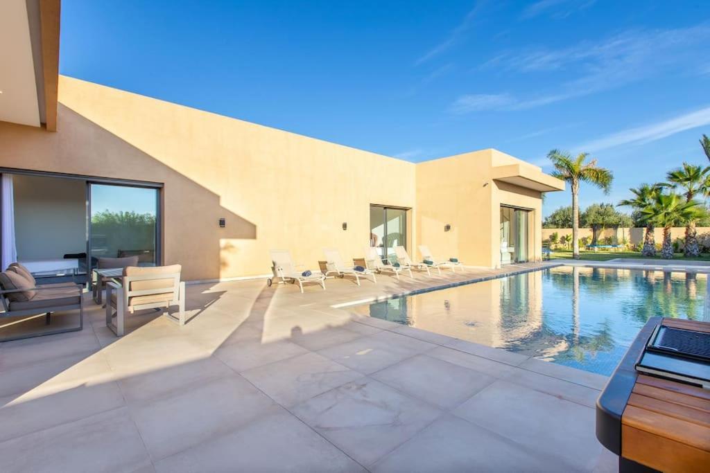 Villa Hawai, Ss Vis A Vis Avec Espace De Sport , Piscine Chauffee Marrakesh Exteriör bild
