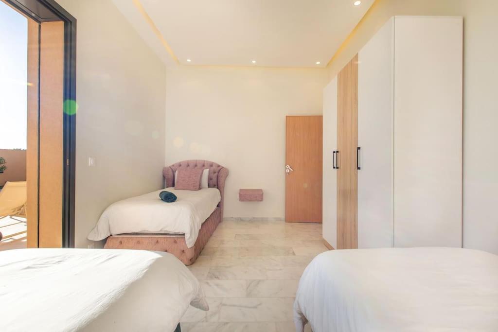 Villa Hawai, Ss Vis A Vis Avec Espace De Sport , Piscine Chauffee Marrakesh Exteriör bild