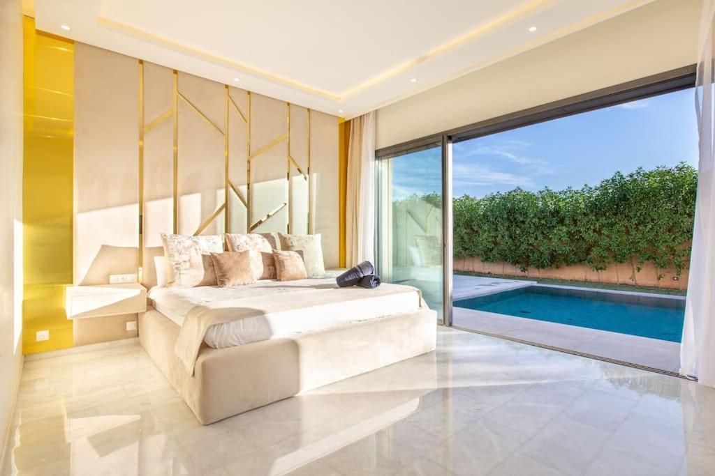 Villa Hawai, Ss Vis A Vis Avec Espace De Sport , Piscine Chauffee Marrakesh Exteriör bild