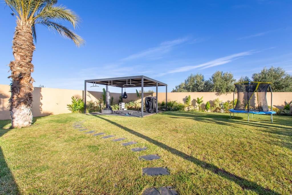 Villa Hawai, Ss Vis A Vis Avec Espace De Sport , Piscine Chauffee Marrakesh Exteriör bild